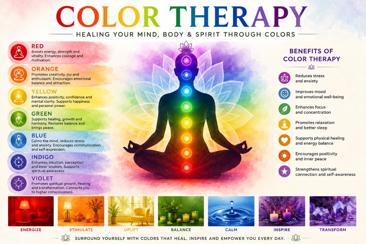 The Healing Power of Color Therapy